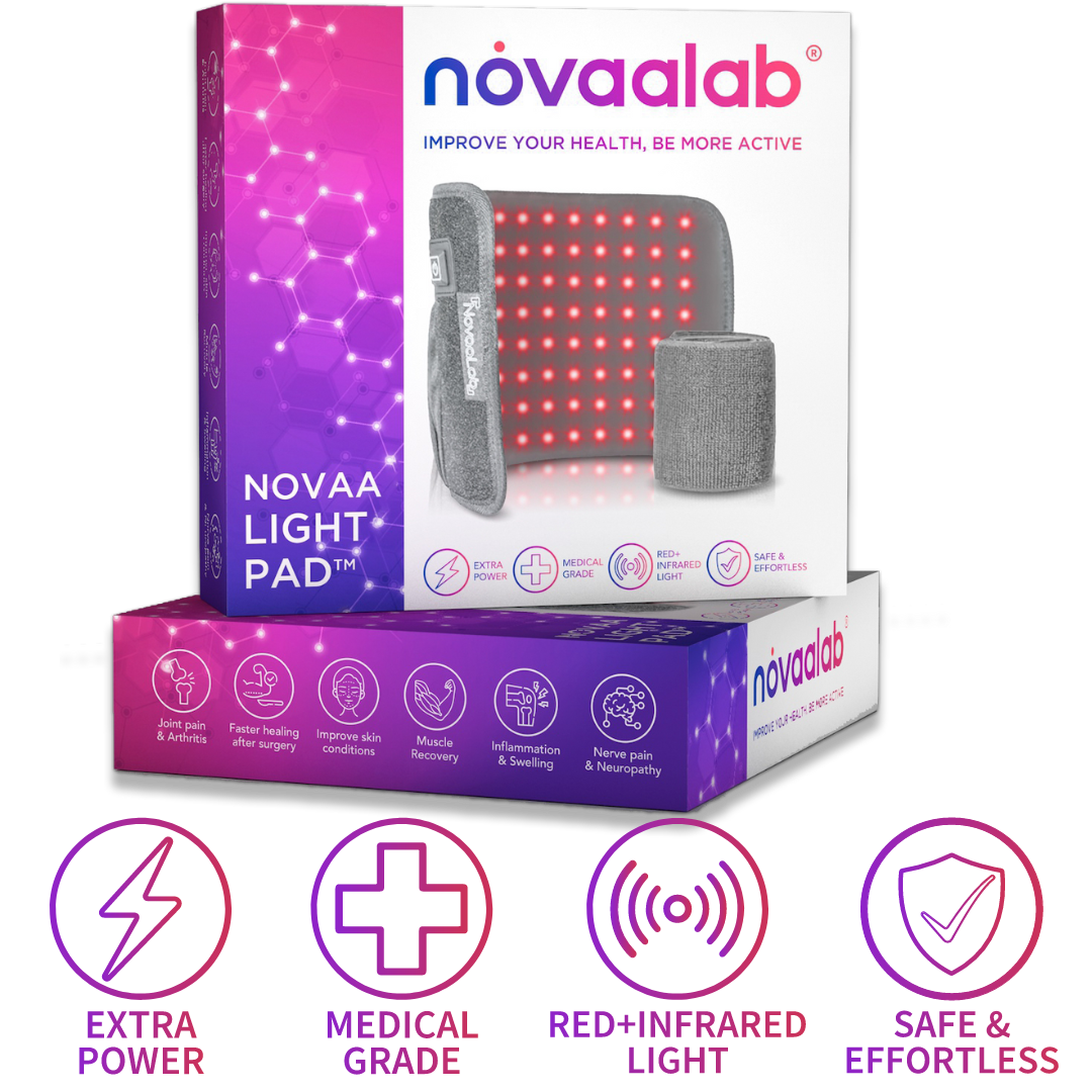 Novaa Light Pad with remote control New Red light therapy at home NovaaLab